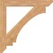 Ekena Millwork Imperial Slat Smooth Bracket, Western Red Cedar, 5 1/2"W x 48"D x 48"H BKT06X48X48IMP06SWR - alternate 2